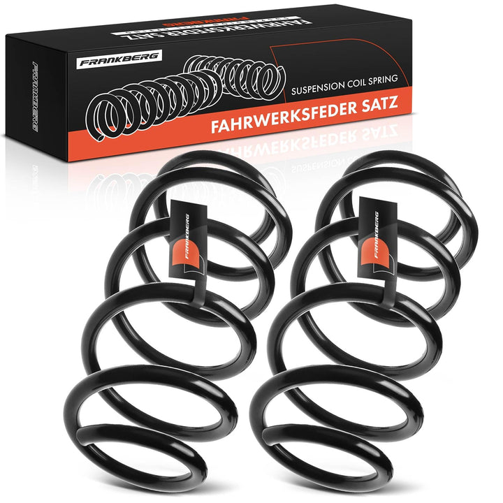 Frankberg 2x Federn Fahrwerksfeder Vorderachse Kompatibel mit Meriva 2003-2010 1.3L-1.8L MPV Replace