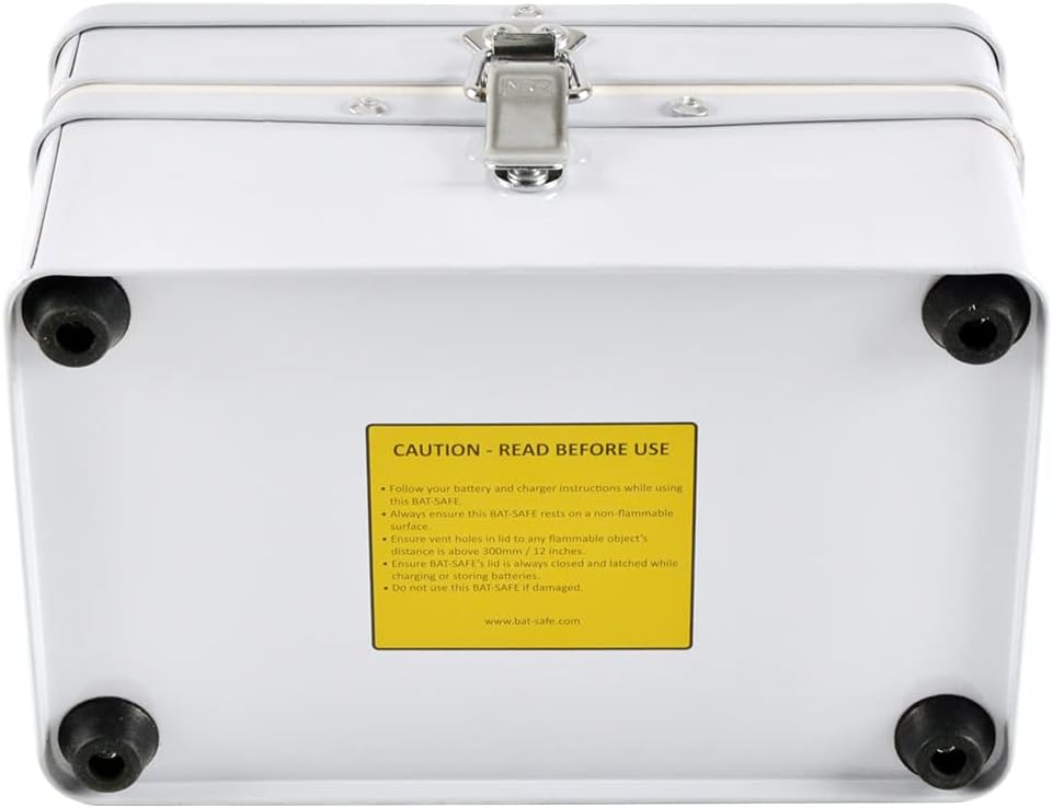 Bat-Safe Lipo-Lithium Battery Charging Safe Box Mini Size