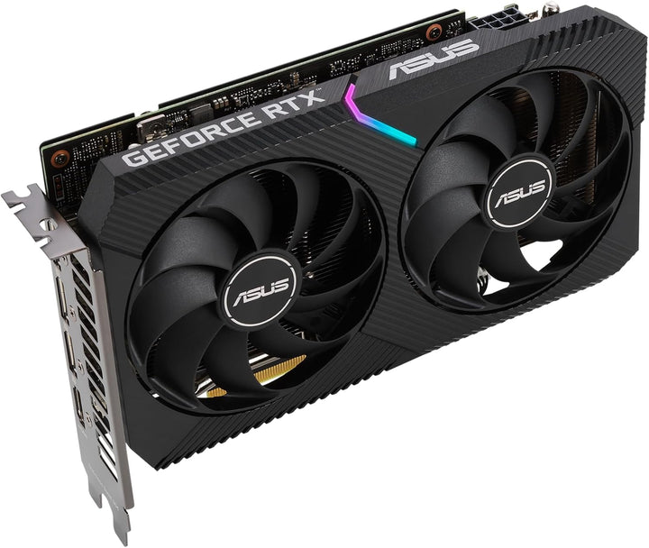 ASUS GeForce Dual RTX 3060 12GB V2 OC Edition Gaming Grafikkarte (GDDR6 Speicher, PCIe 4.0, 1x HDMI