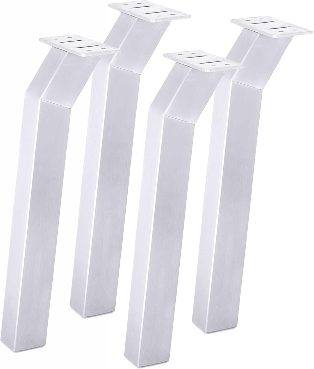 super-diy Edelstahl Design Bankfuss | Sitzbank | Bierbank | Coffee Table geeignet für jeden Innen- u