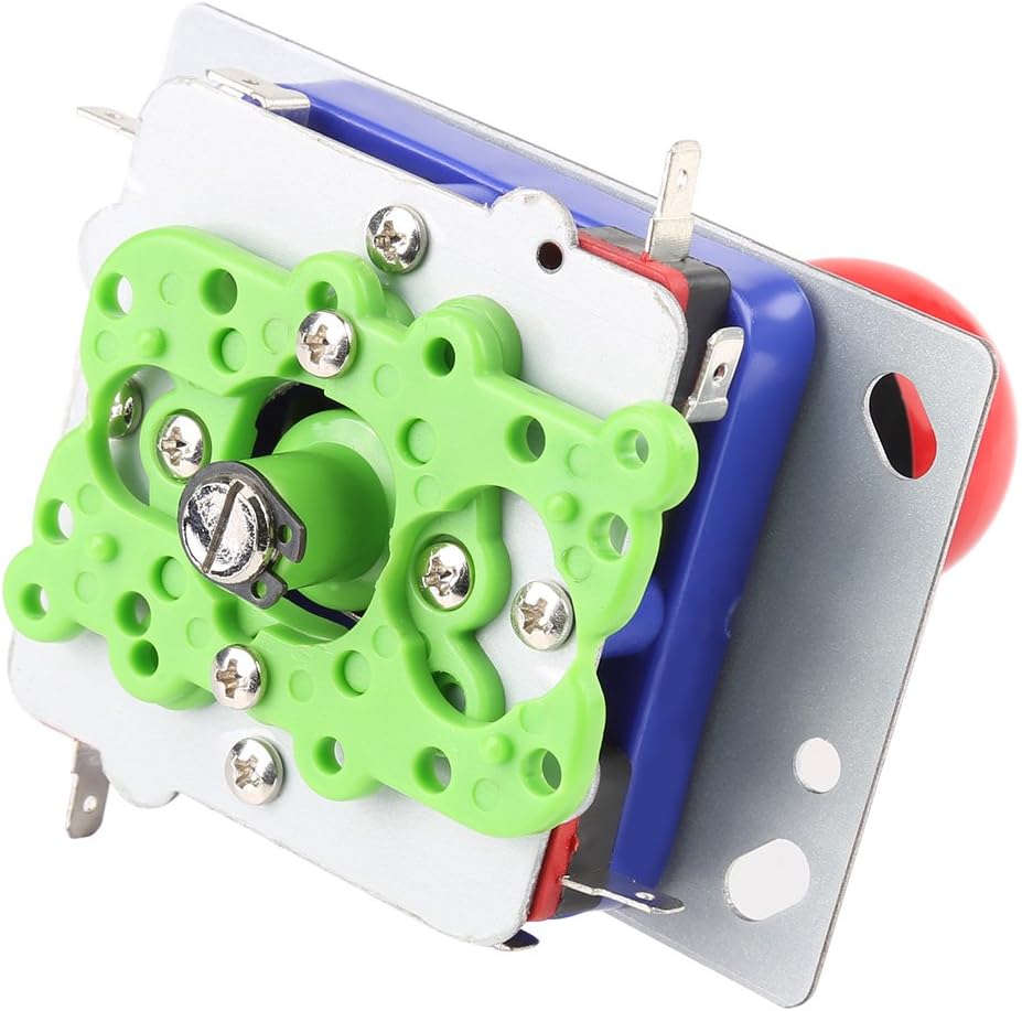 Hztyyier Joystick, Tasten und Joystick DIY Controller Kit, 2/4/8 Way Game Joystick Ball für Spiele