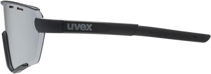 Uvex Unisex Sportstyle 236 S Set Sportbrille (1er Pack) Einheitsgrösse black matt/mirror silver, Ein