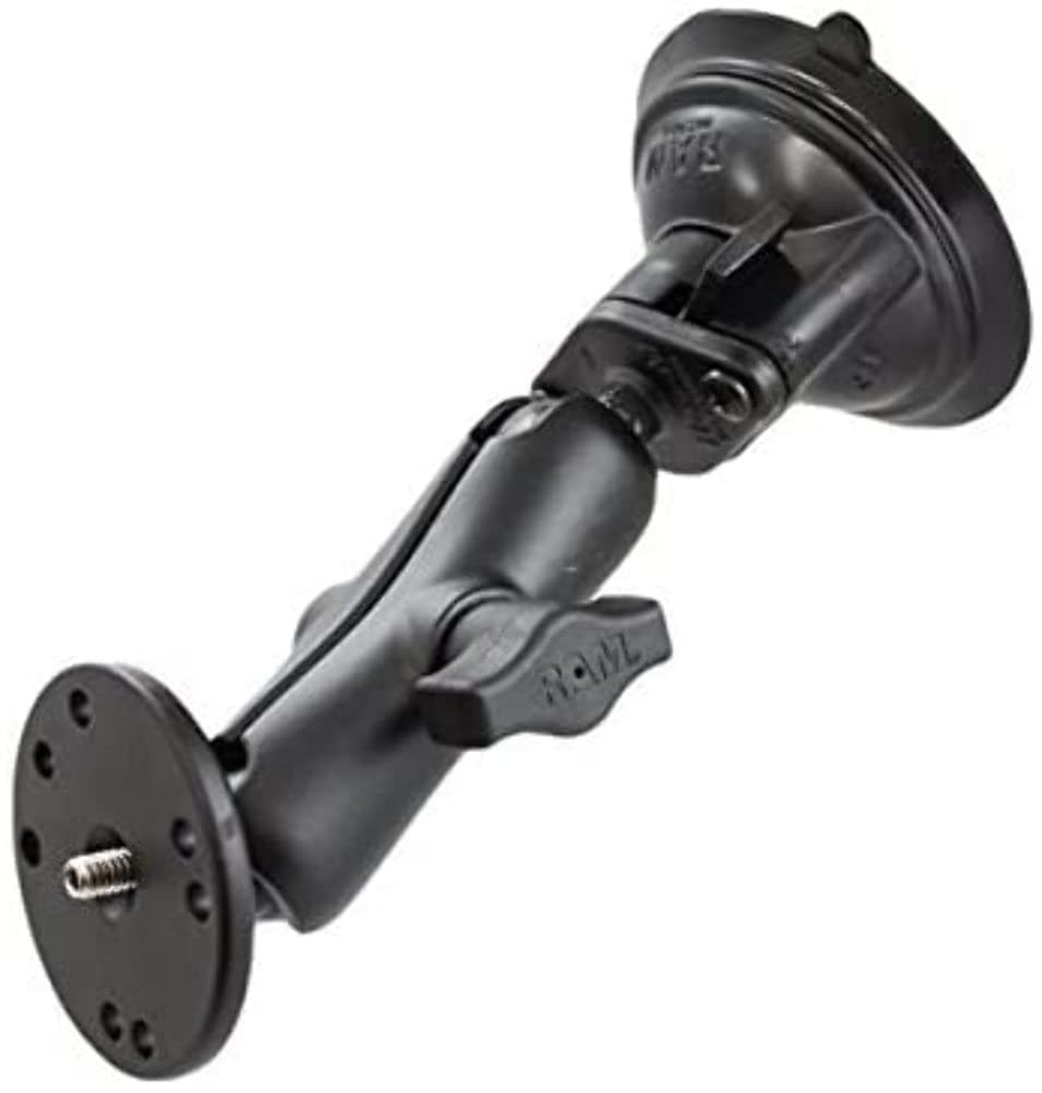 RAM Mounts RAM Suction Mount 1/4Inch-20 Male, RAM-B-166-202A (Male)