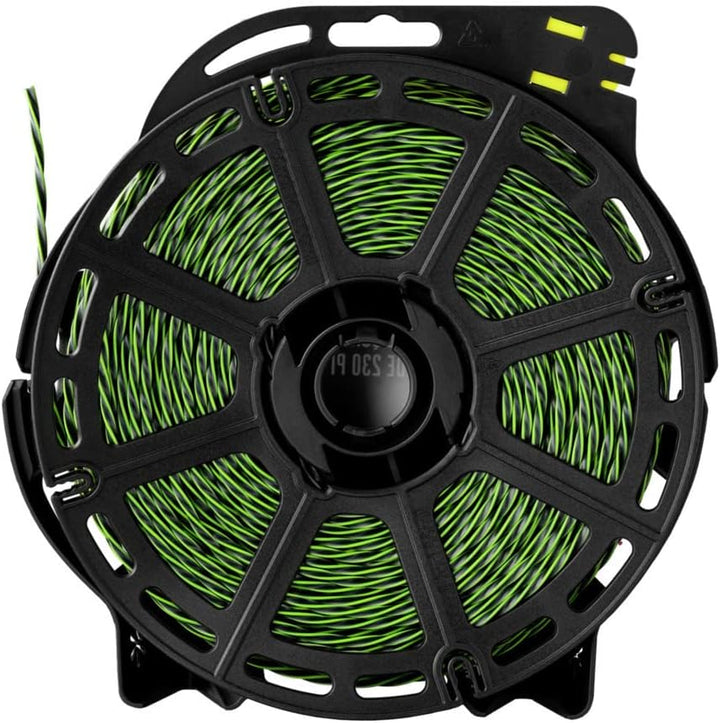 EGO AL2470B Premium Twist String, Zweikomponenten-Trimmerfaden (Bulkverpackung), Grün Zweikomponente