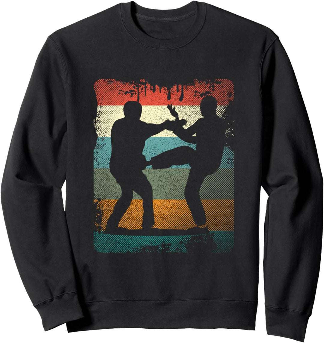 Vintage Wing Chun Geschenk Sweatshirt