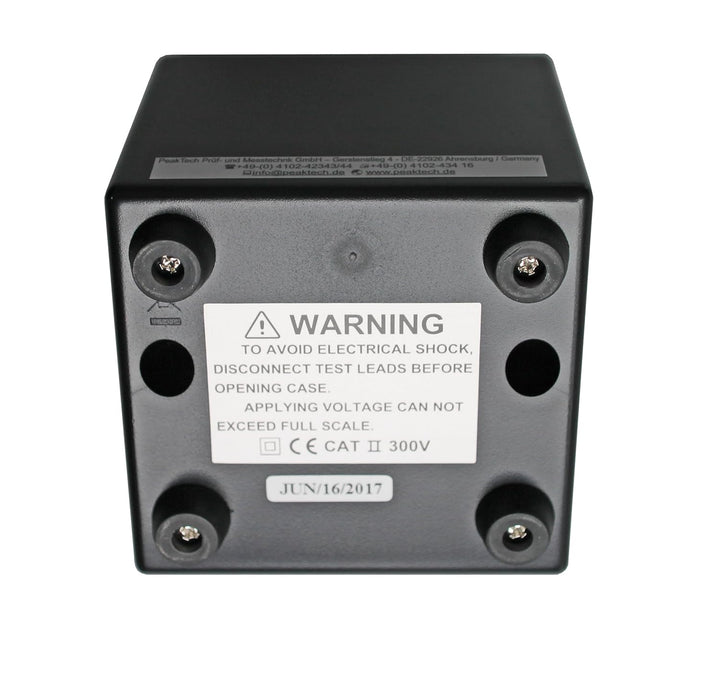 PeakTech P 205-09 Strommessgerät/Amperemeter Analog/Messgerät mit Spiegelskala 0 … 1A/ 5A AC