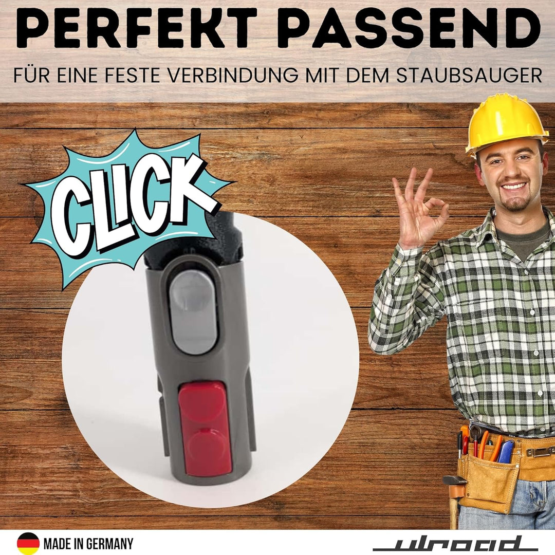 Polsterdüse Autosaugdüse passend für Dyson Staubsauger I Made in Germany I für Big Ball Floor Absolu