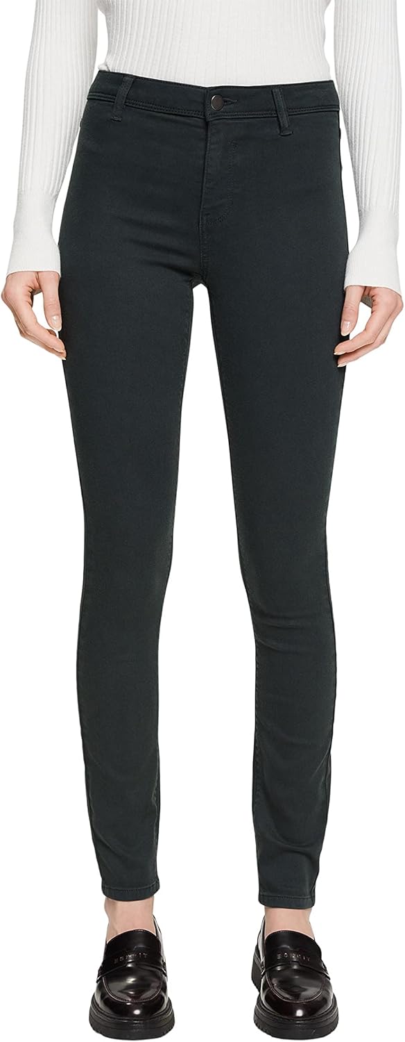 ESPRIT Damen Hose 25W / 32L 376/Dark Teal Green 2, 25W / 32L 376/Dark Teal Green 2