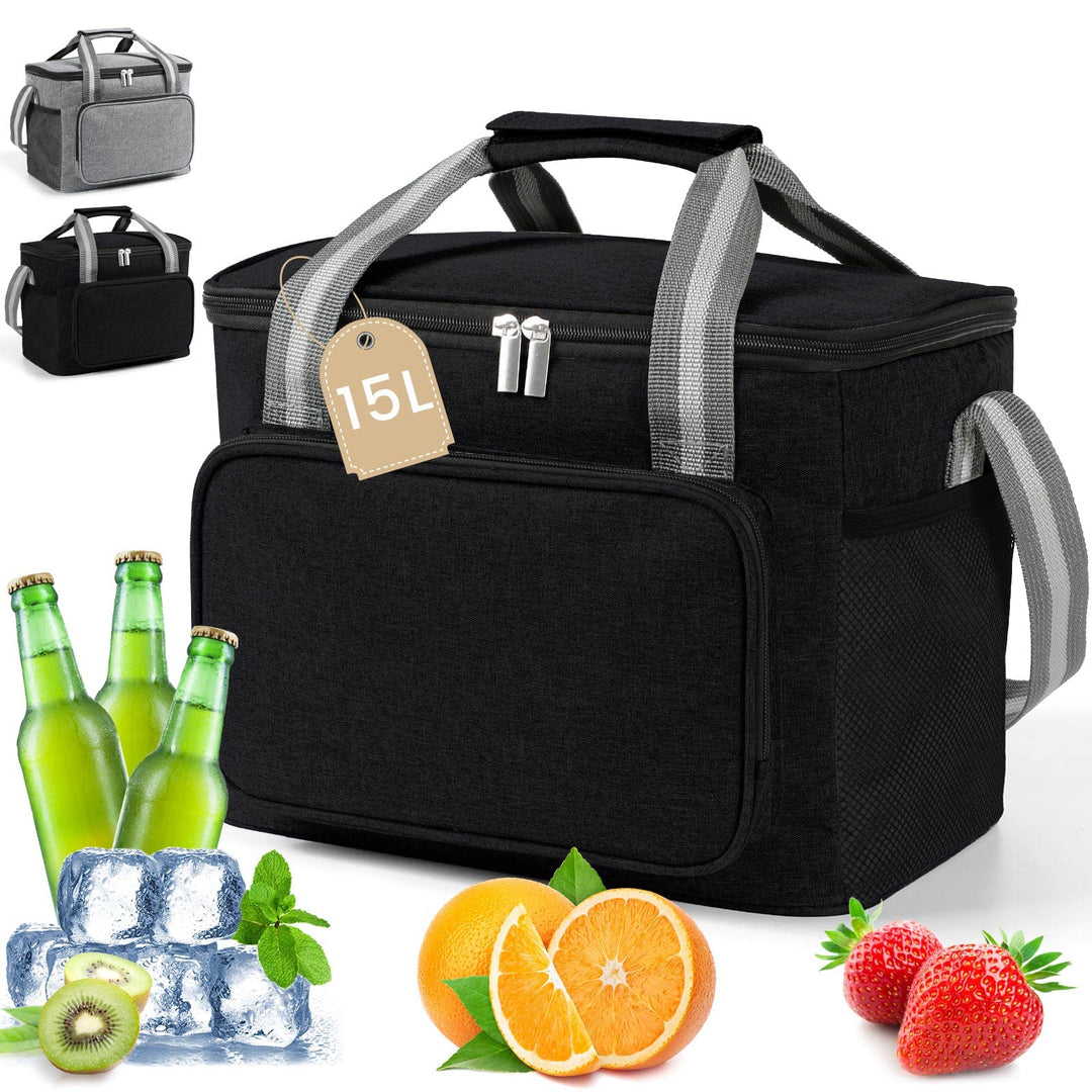 DUNSOO Kühltasche Klein, Kleine Kuhltasche fur Unterwegs, Kuhltaschen Faltbar, Thermotasche für Pick