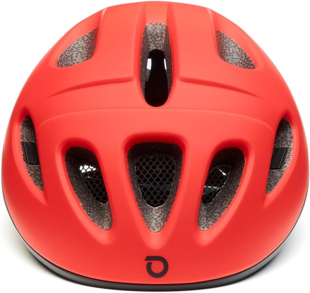 Briko Jungen Fury Fahrradhelm, Blau-rot, XS