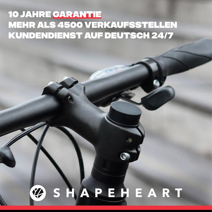 Shapeheart französische Innovation, magnetische Fahrrad-, Mountainbike-... Telefonhalterung für den