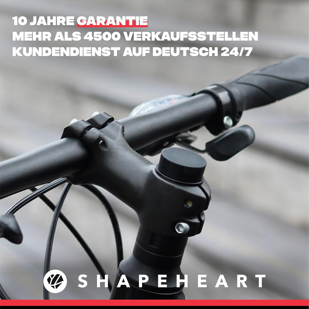 Shapeheart französische Innovation, magnetische Fahrrad-, Mountainbike-... Telefonhalterung für den