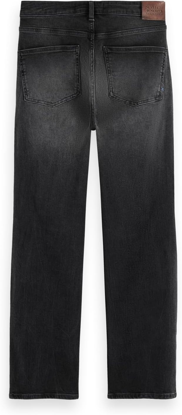 Scotch & Soda Damen The Sky Straight Jeans 24W / 30L Black Night, 24W / 30L Black Night
