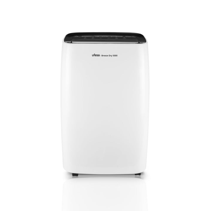 Ufesa Breeze Dry 5000 Luftentfeuchter 280W, 20L/24h, Leise 46dB mit Intuitivem Bedienfeld, Wäschetro