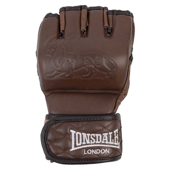 Lonsdale MMA-Trainingshandschuhe aus Leder Vintage MMA Gloves Vintage Brown S/M, Vintage Brown S/M