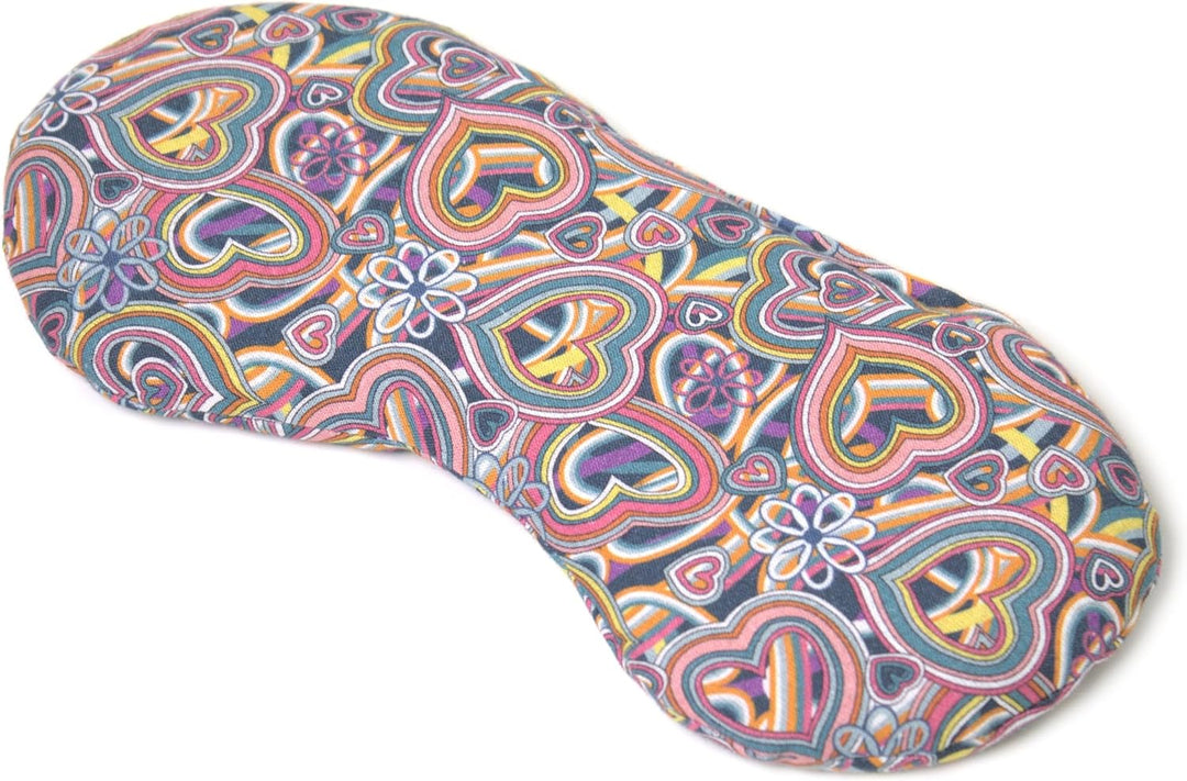 Bio-Bio Augenkissen "Psychedelic Heart" - Kühlmaske & Kühlkissen für die Augen. Die natürliche Alter
