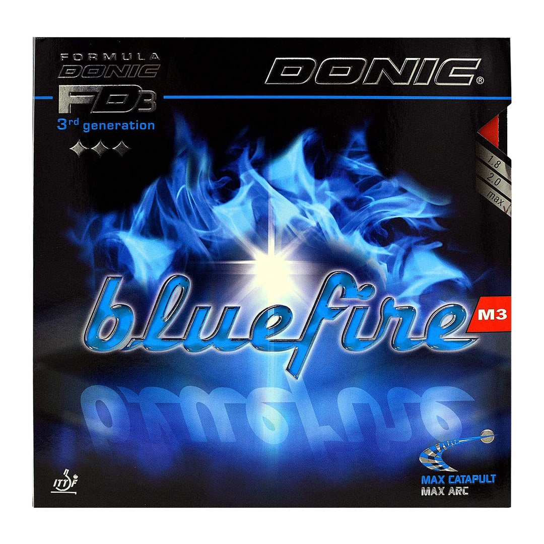 DONIC Bluefire M3 Tischtennis-Belag Rot max, Rot max