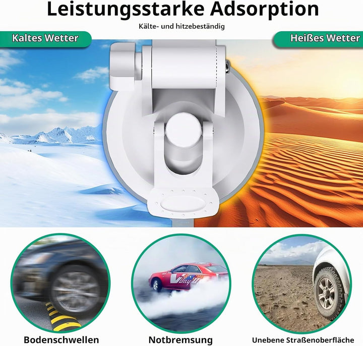 Starlink Mini Halterung mit verstellbarem Design und starken Saugnäpfen – Flexible Befestigung für A