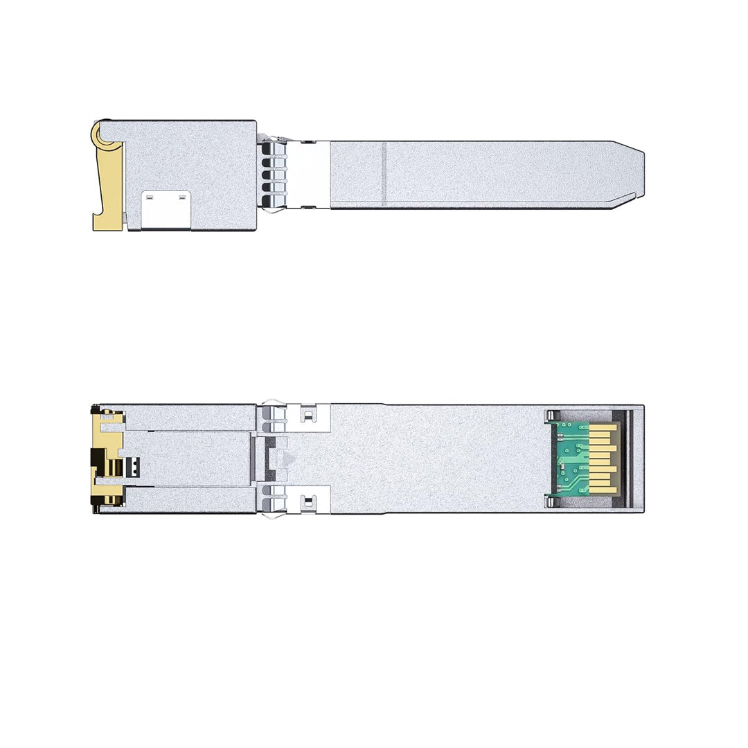 H!Fiber 10Gb SFP+ auf RJ45 Modul, 80 Meter, 10Gbase-T Ethernet SFP+ Kupfer Transceiver für Cisco, Me