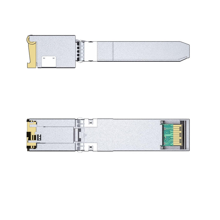H!Fiber 10Gb SFP+ auf RJ45 Modul, 80 Meter, 10Gbase-T Ethernet SFP+ Kupfer Transceiver für Cisco, Me