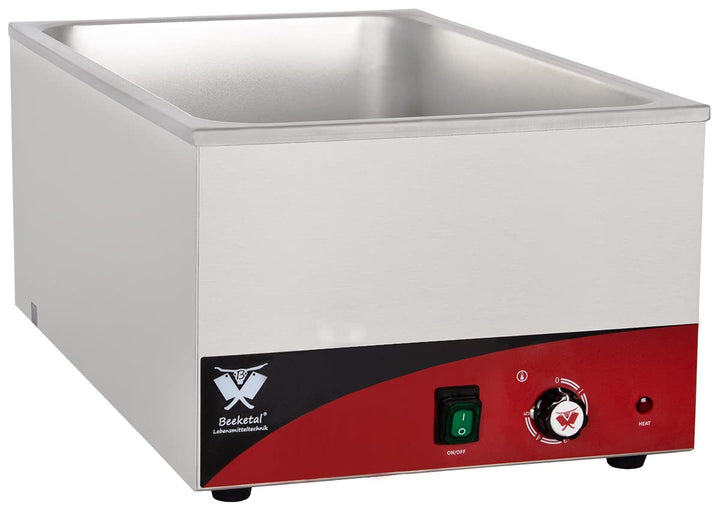 Beeketal 'BBMoA' Gastronorm Bain Marie Profi Gastro Speisewärmer passend für (GN) 1/1 Gastronorm Beh