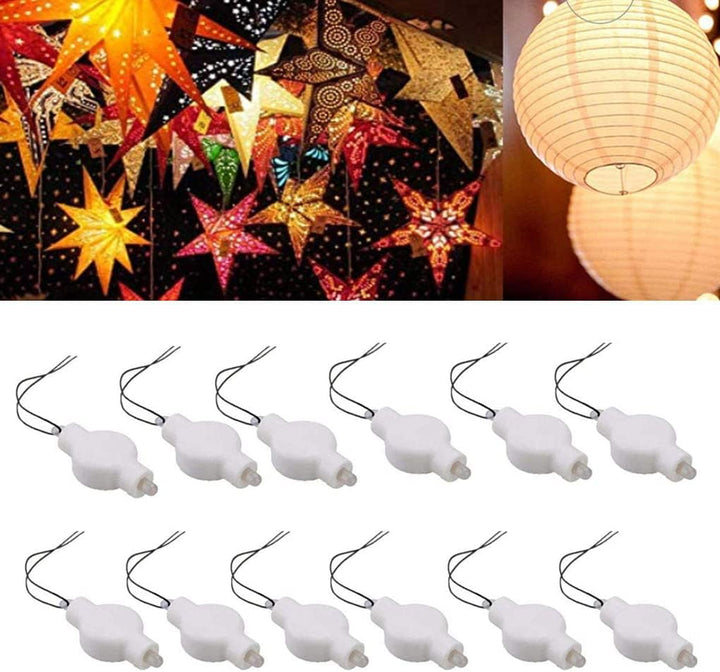 30 Stück Mini-LED-Laternenlichter, batteriebetriebene LED-Ballonlichter Laternenballonlichter Outdoo