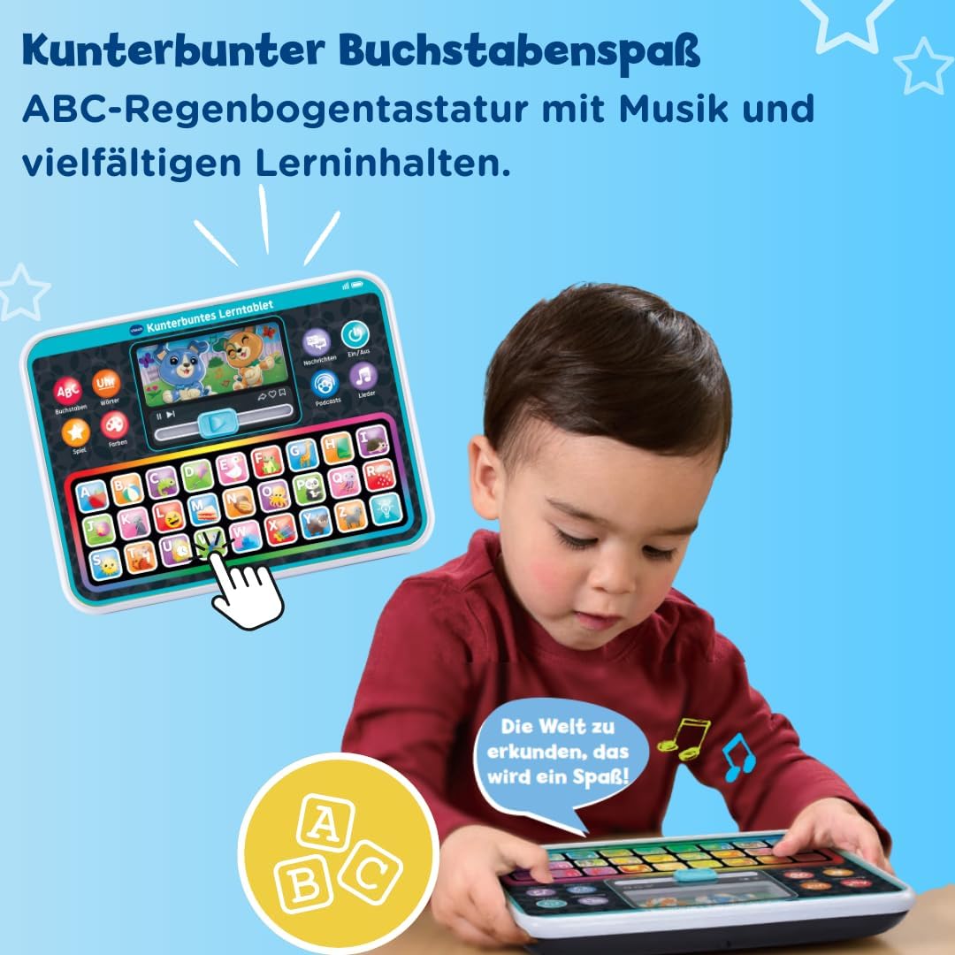 Kunterbuntes Lerntablet
