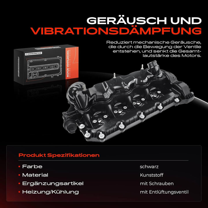 Ventildeckel Zylinderkopfhaube für R-a-n-g-e R-o-v-e-r Sport L320 III LM 3.6L Diesel 2006-2013 LR005