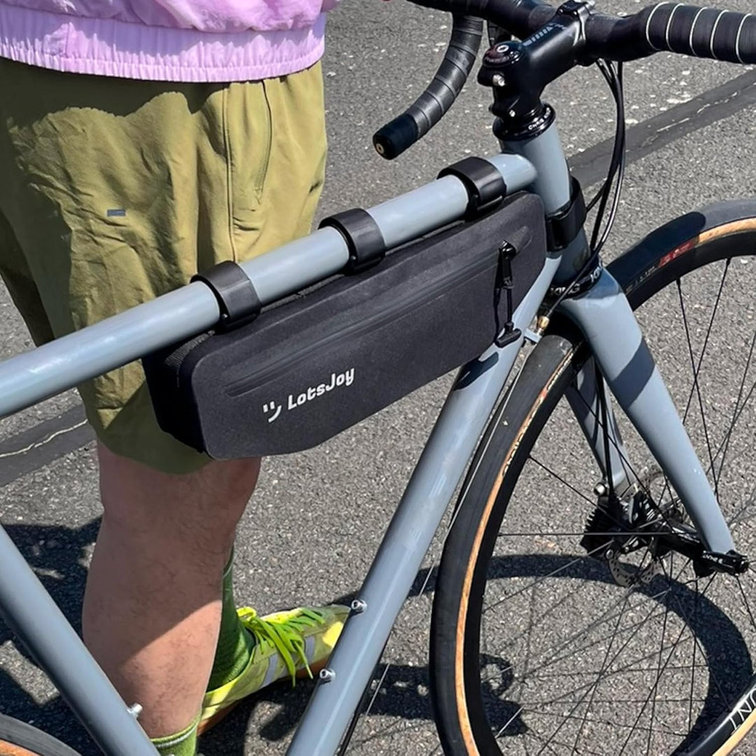 Fahrrad Rahmentasche 2.3L - Rahmentasche Wasserdicht, Leicht & Stabil, Oberrohrtasche, Fahrradtasche