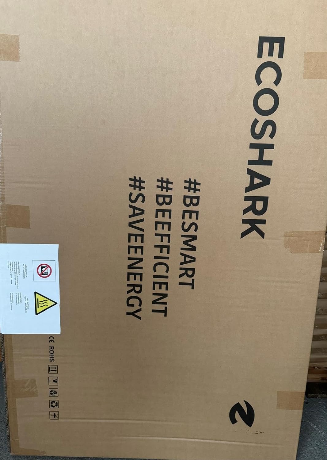 Infrarotheizung mit Thermostat 600W weiss [ENERGIEKOSTEN SPAREN] - inkl. Fernbedienung - Smart-Home