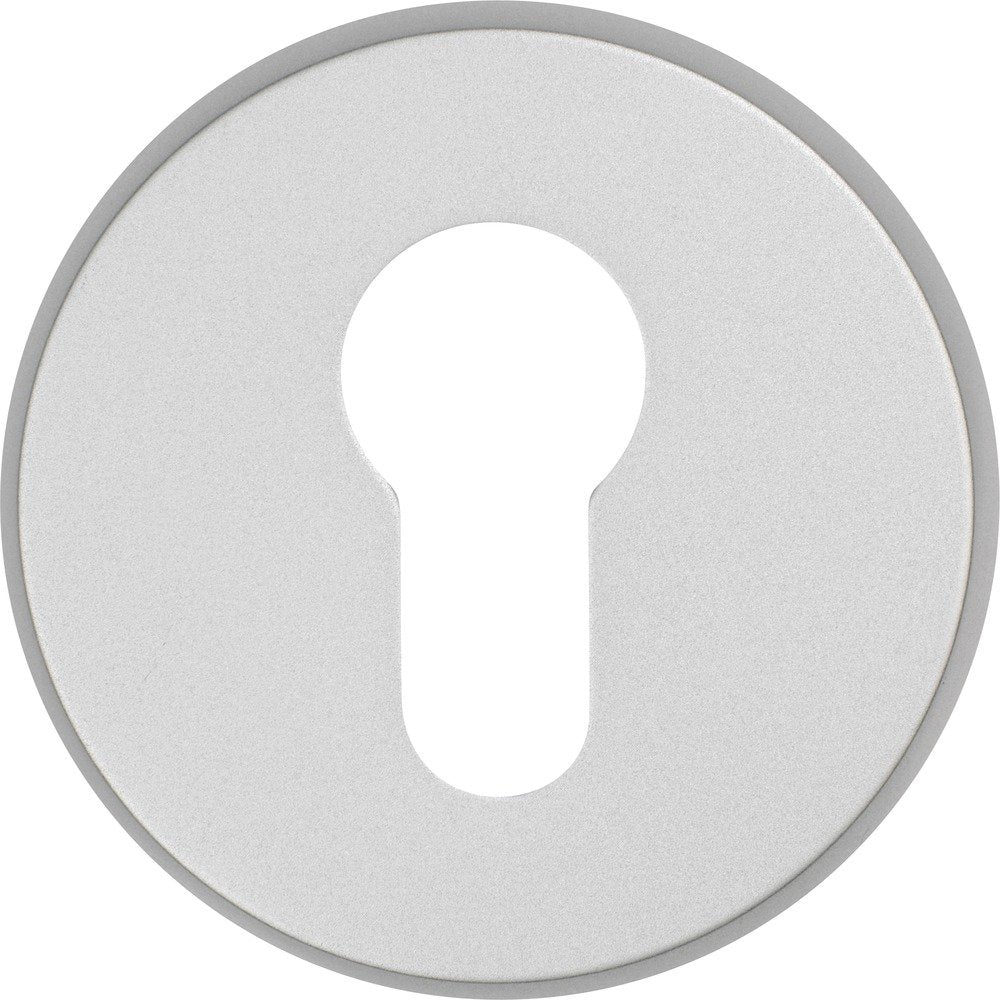 ABUS Tür-Schutzrosette RH414 F1, für Holztüren, aluminium, 30443 15 mm, 15 mm