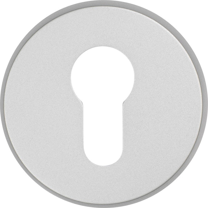 ABUS Tür-Schutzrosette RH414 F1, für Holztüren, aluminium, 30443 15 mm, 15 mm