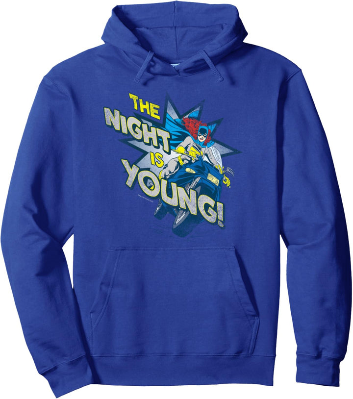 Batgirl The Night is Young Pullover Hoodie