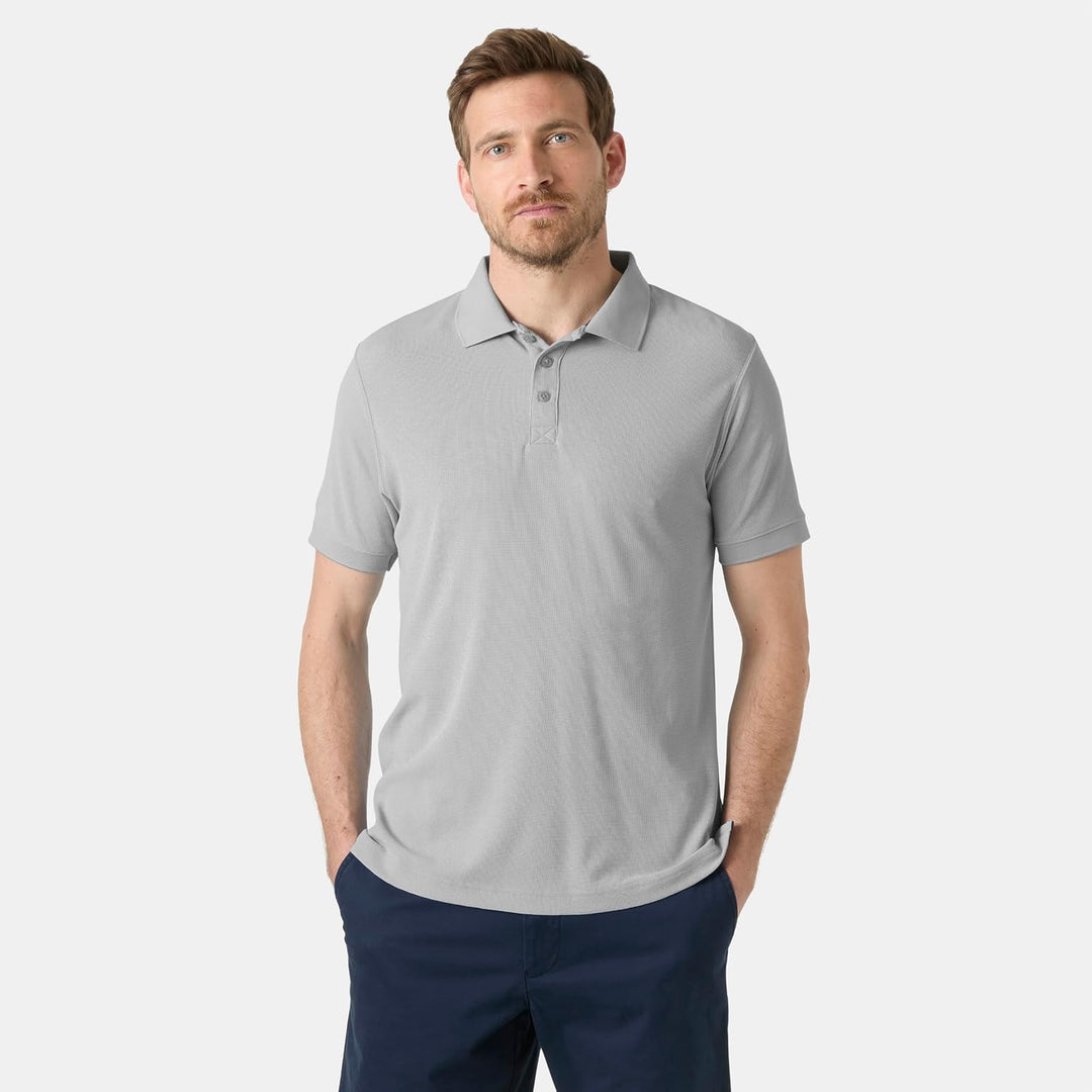 Helly Hansen Herren Crewline Langarm Poloshirt L Grey Fog, L Grey Fog