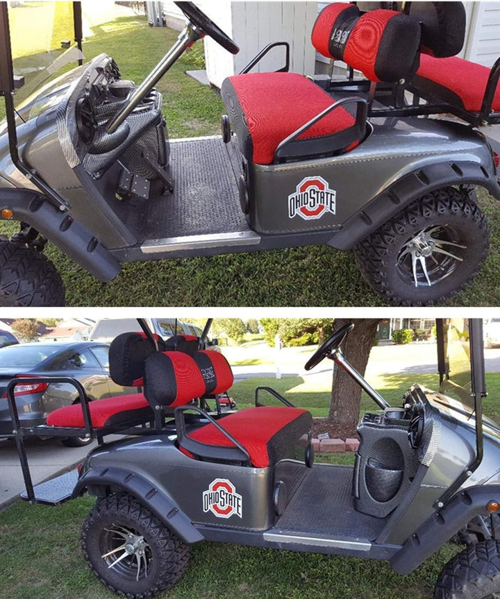10L0L Golfwagen Standard Kotflügelverbreiterungen vorne und hinten für EZGO mit Matel Montagezubehör