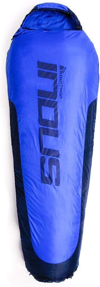 meteor® Schlafsack für Damen und Herren -INDUS- Premium Mumienschlafsack mit Reissverschluss Indoor