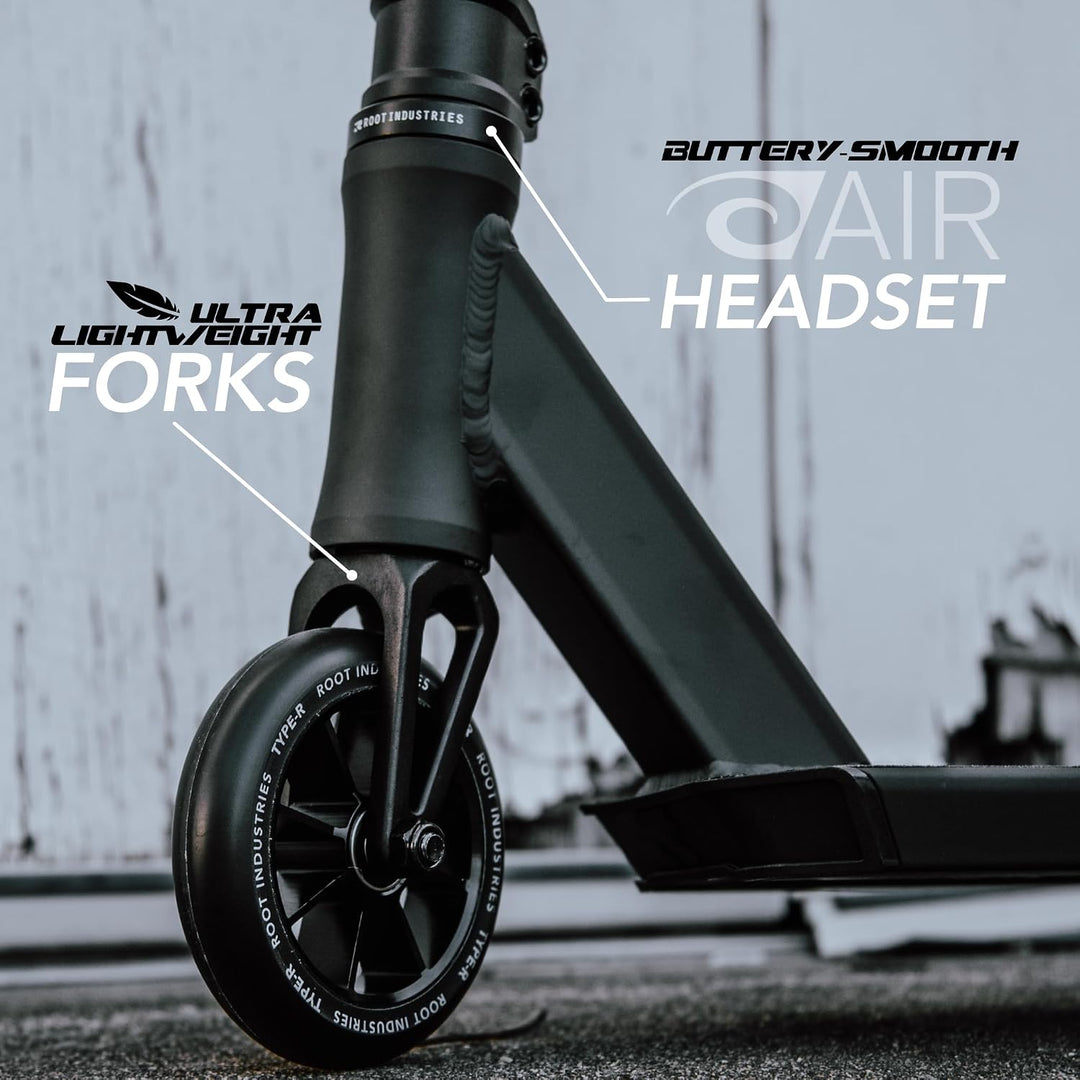 Root Industries Unisex – Erwachsene Type R Scooter Einheitsgrösse Matte Black, Einheitsgrösse Matte