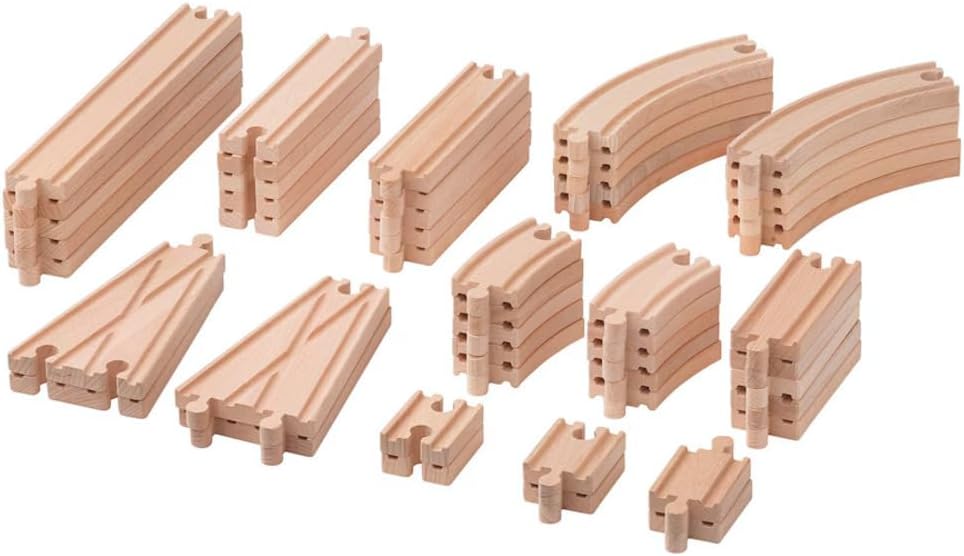 Ikea Set von 50 Stück Holz LILLABO