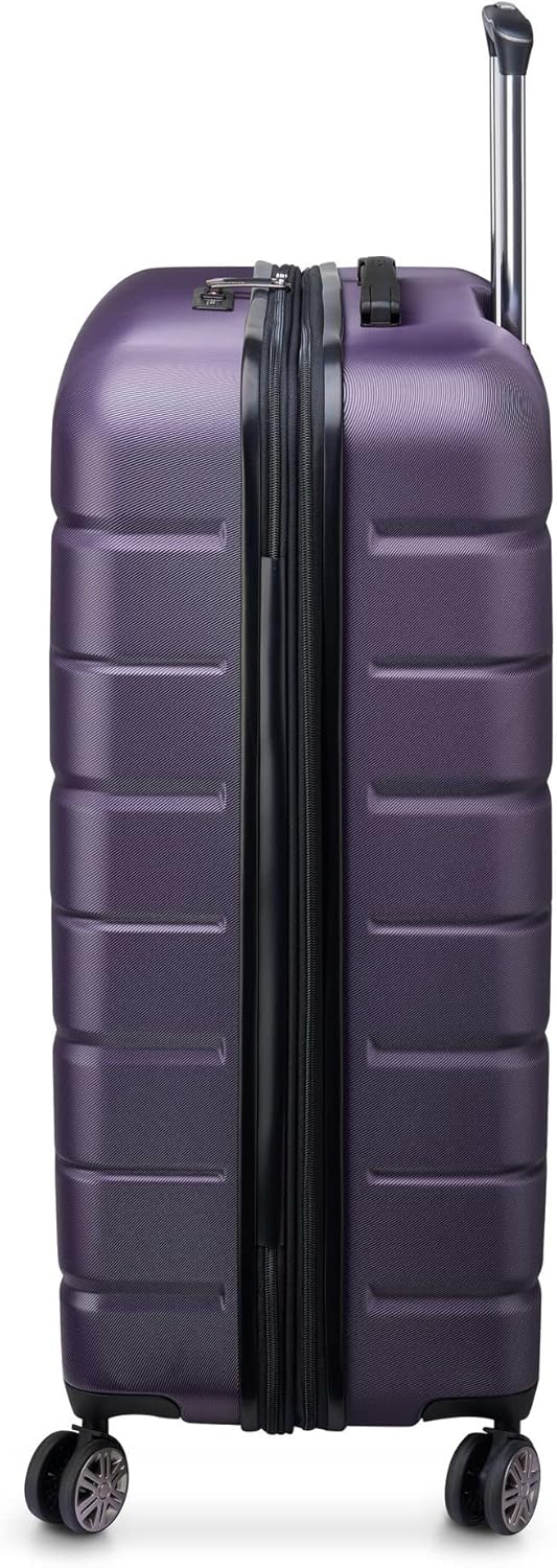 Delsey Paris - Air Armour – Langer Koffer, starr, ausziehbar – 4 doppelte Räder – 77 x 51 x 30 cm –
