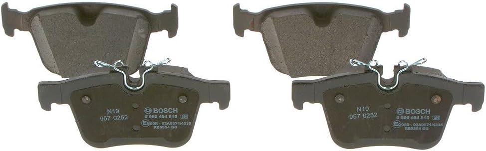 Bosch BP1993 Bremsbeläge - Hinterachse - ECE-R90 Zertifizierung - vier Bremsbeläge pro Set