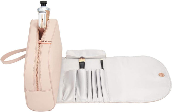 Stackers Kosmetiktasche zum Umwickeln, Blush Pink, Blush Pink