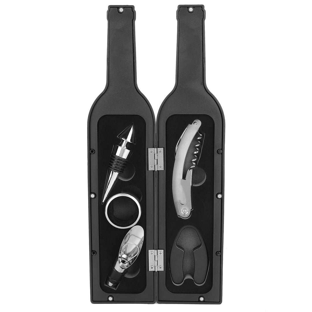 Flaschenöffner-Set Flaschenöffner Kuuleyn Weinöffner-Kit, 5 Stück/Set Weinöffner-Zubehör Geschenkwer