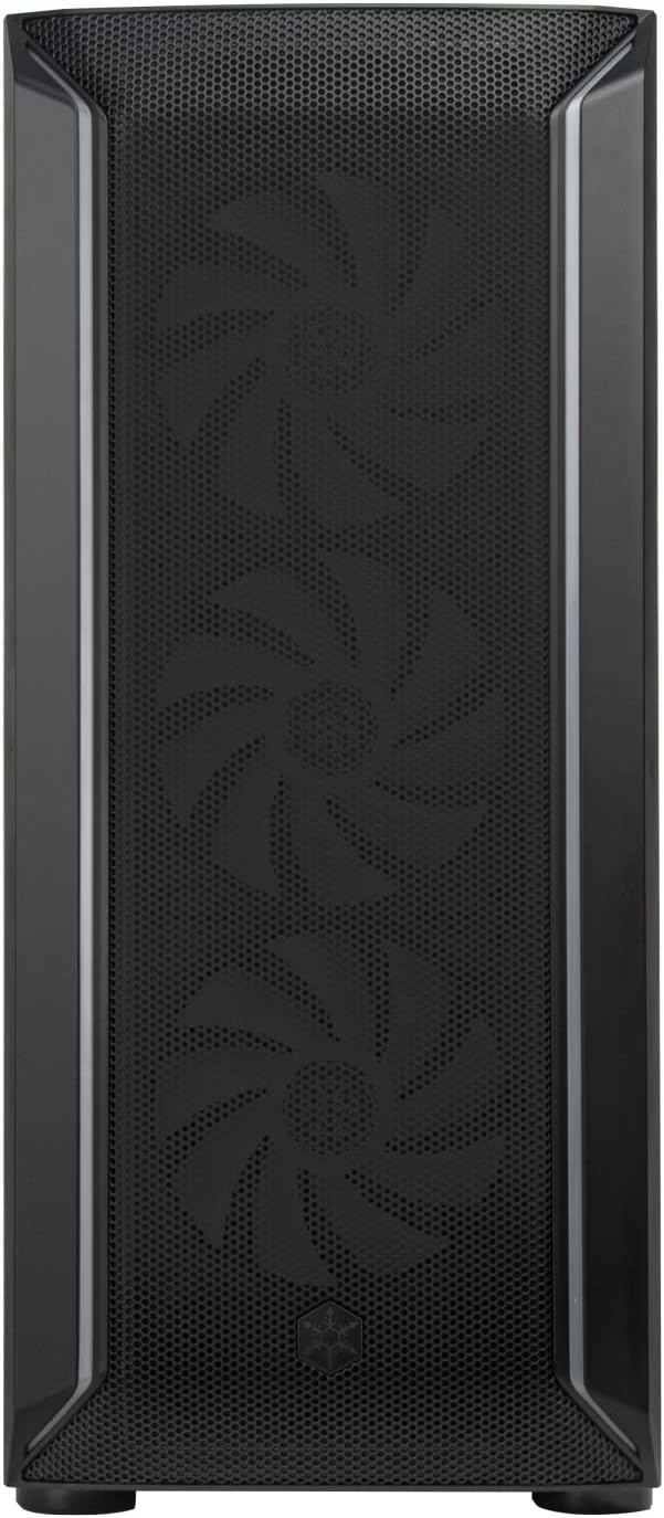 Silverstone SST-FA511Z-BG - FARA ATX-Gaming-Gehäuse mit hohem Luftstrom und ausgezeichnetem Kühlpote