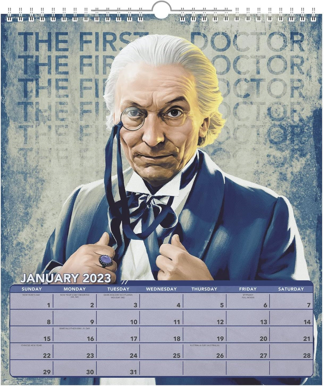 Day Dream Calendars DDSE652823 Doctor Who Monatskalender, Sonderausgabe, 16 Monate, 33 x 38 cm Docto