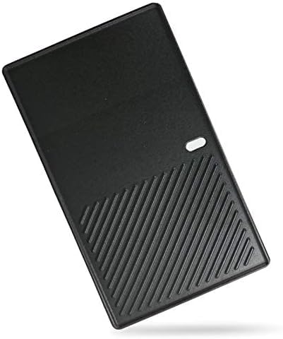 Denmay 7638 44,5 x 30cm Grillplatte Gusseisen für Weber I & II Spirit E/S 310, 320, 330, Spirit E-31