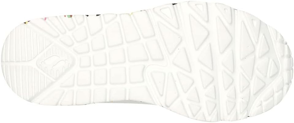 Skechers Mädchen Uno Lite Lovely Luv Sneaker 27 EU White Synthetic H Pink Trim, 27 EU White Syntheti