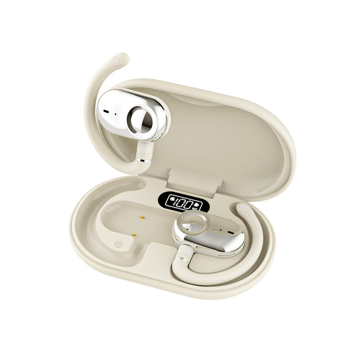 Open Ear Kopfhörer kabellos Bluetooth 5.4 Sport Air Bone Conduction Wireless Headphones Luftleitung