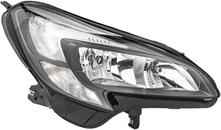 HELLA 1LF 011 830-041 FF/Halogen-Hauptscheinwerfer - rechts - für u.a. Opel Corsa E (X15) Rechts (Be