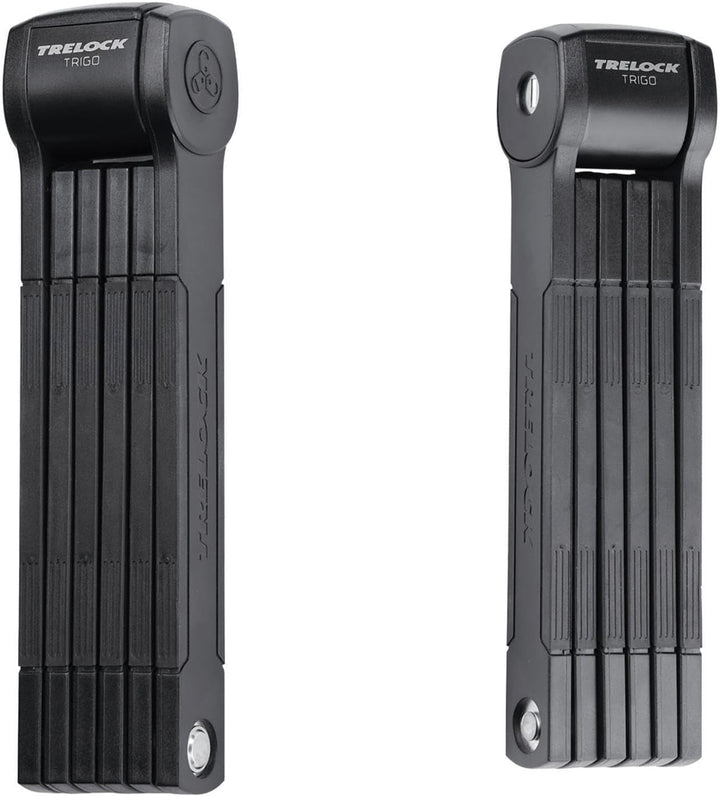 Trelock FS 380 Trigo L Faltschloss 100 cm schwarz mit Halter X-Move inkl. Fahrradklingel