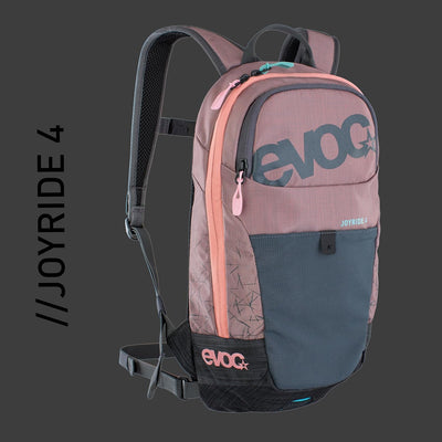 EVOC JOYRIDE 4 Kinderrucksack leichter Performance-Rucksack für Ausflüge & Outdoor Sport-Aktivitäten